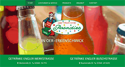 Desktop Screenshot of getraenke-engler.de